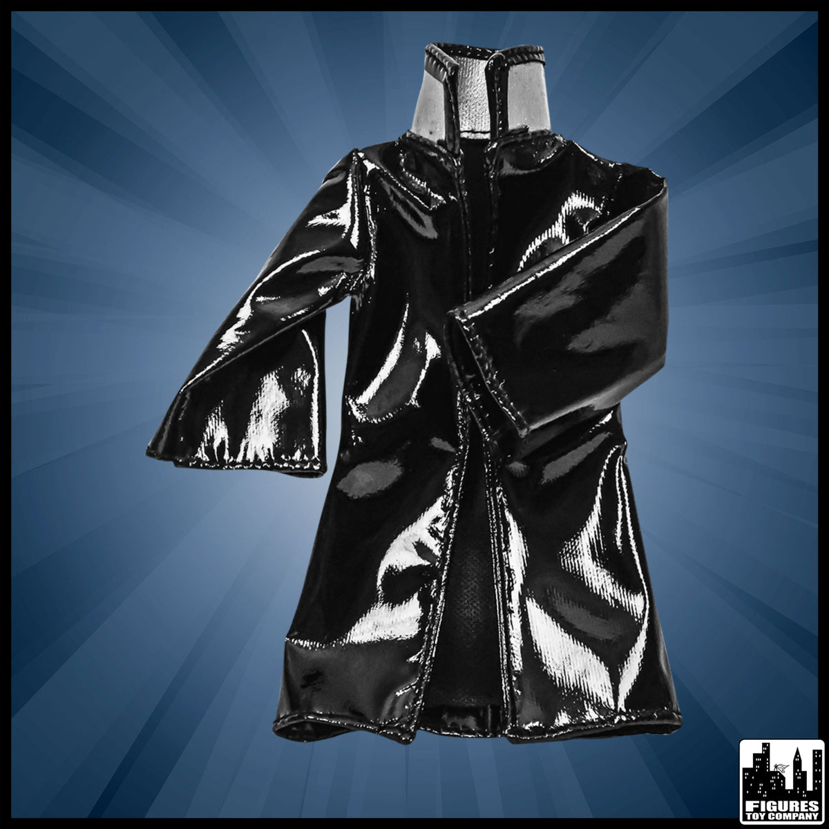 Long Trench Coat Black 01 Main
