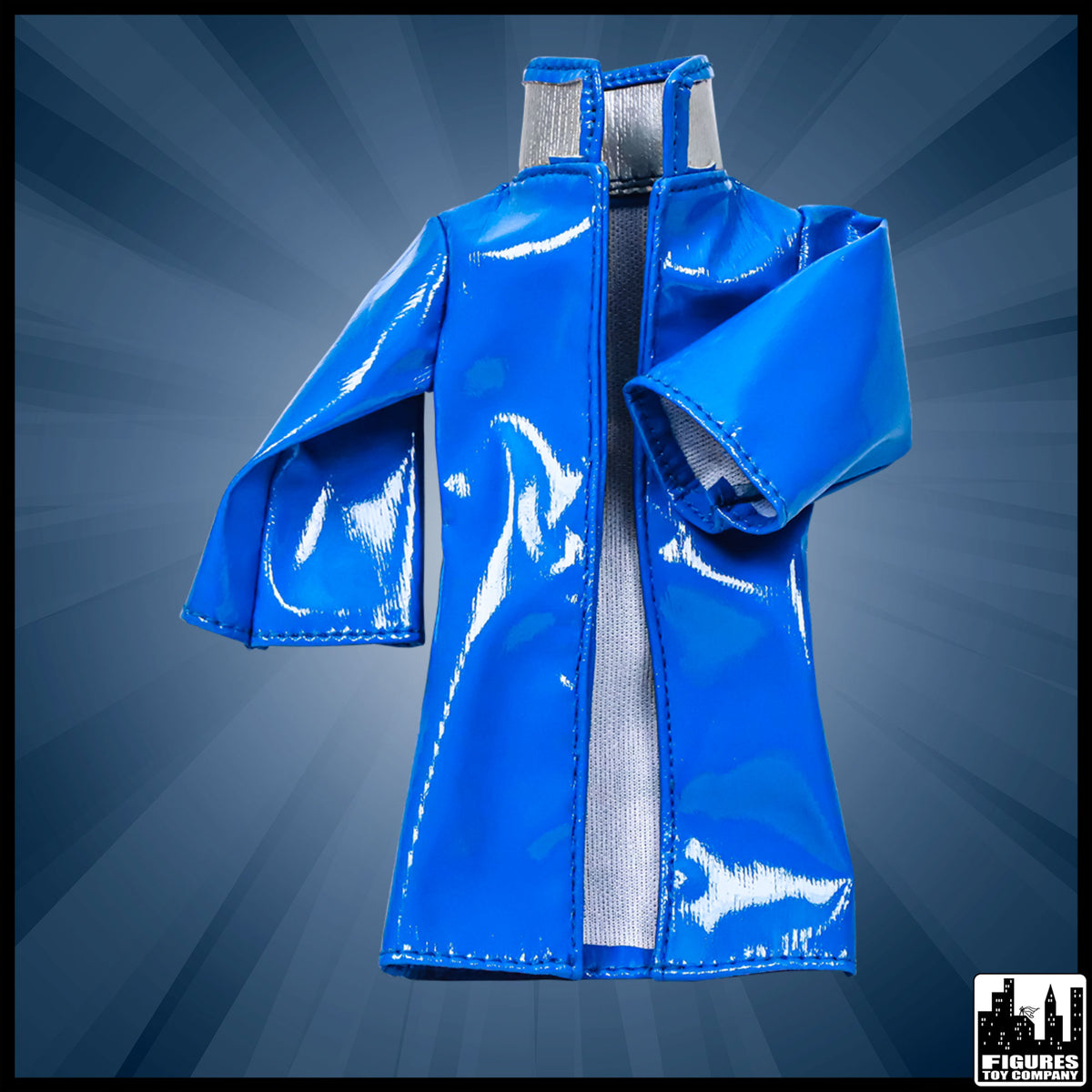 Long Trench Coat Blue 01 Main