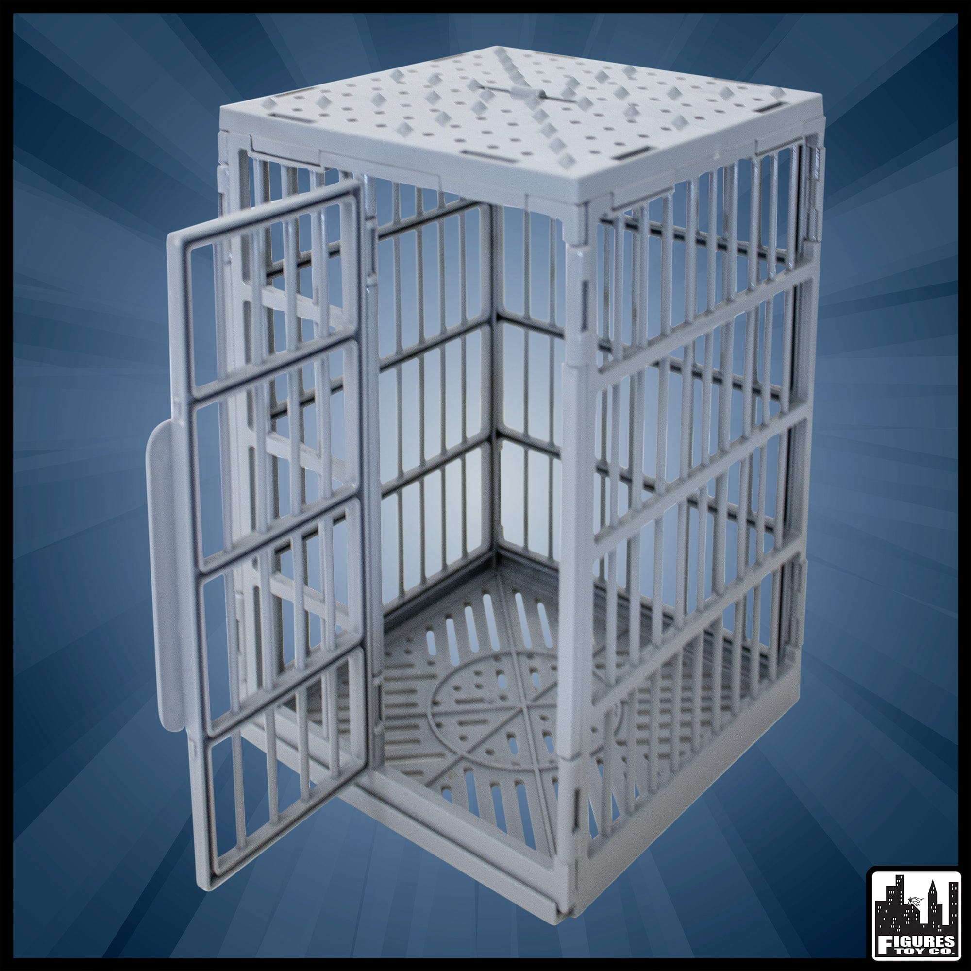 Miniature Toy Jail Prison Cell for 6-8 Inch Action Figures