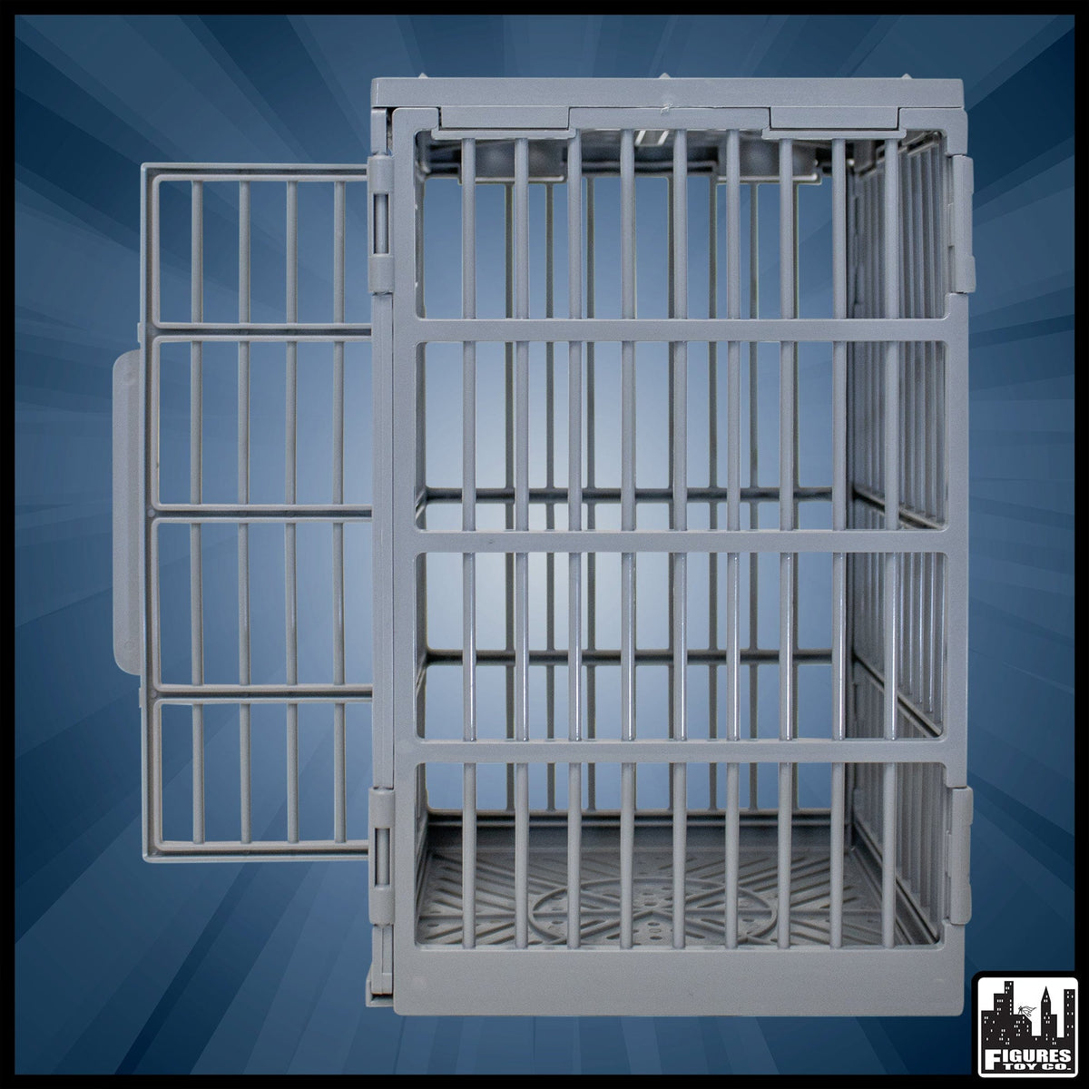 Miniature Toy Jail Prison Cell for 6-8 Inch Action Figures
