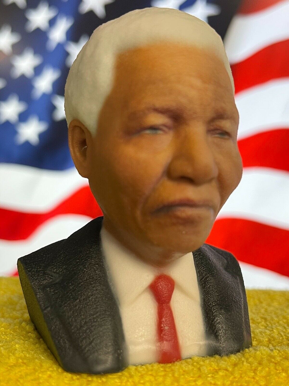 Nelson Mandela Bust Statue Presidential Collectible