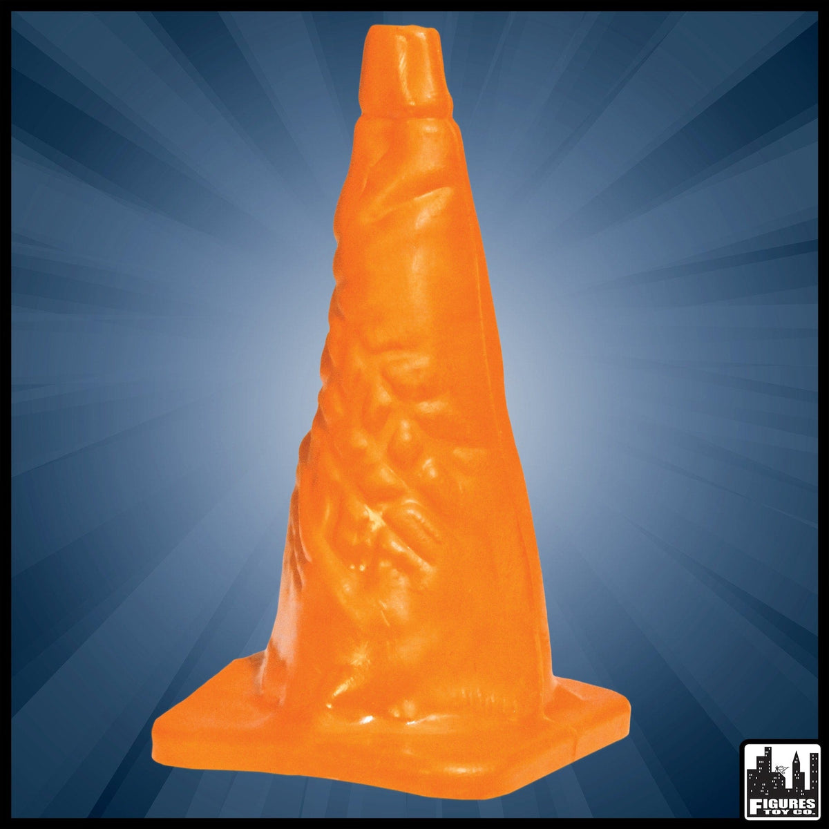 Orange Traffic Cone for WWE Wrestling Action Figures