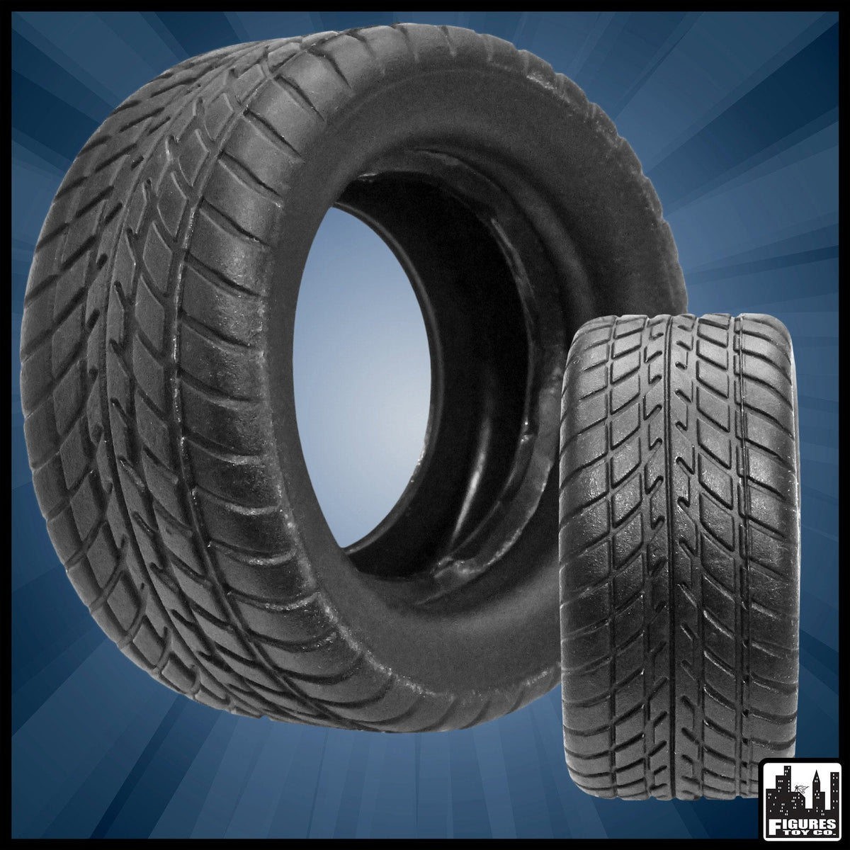 Plastic Tire for WWE Wrestling Action Figures
