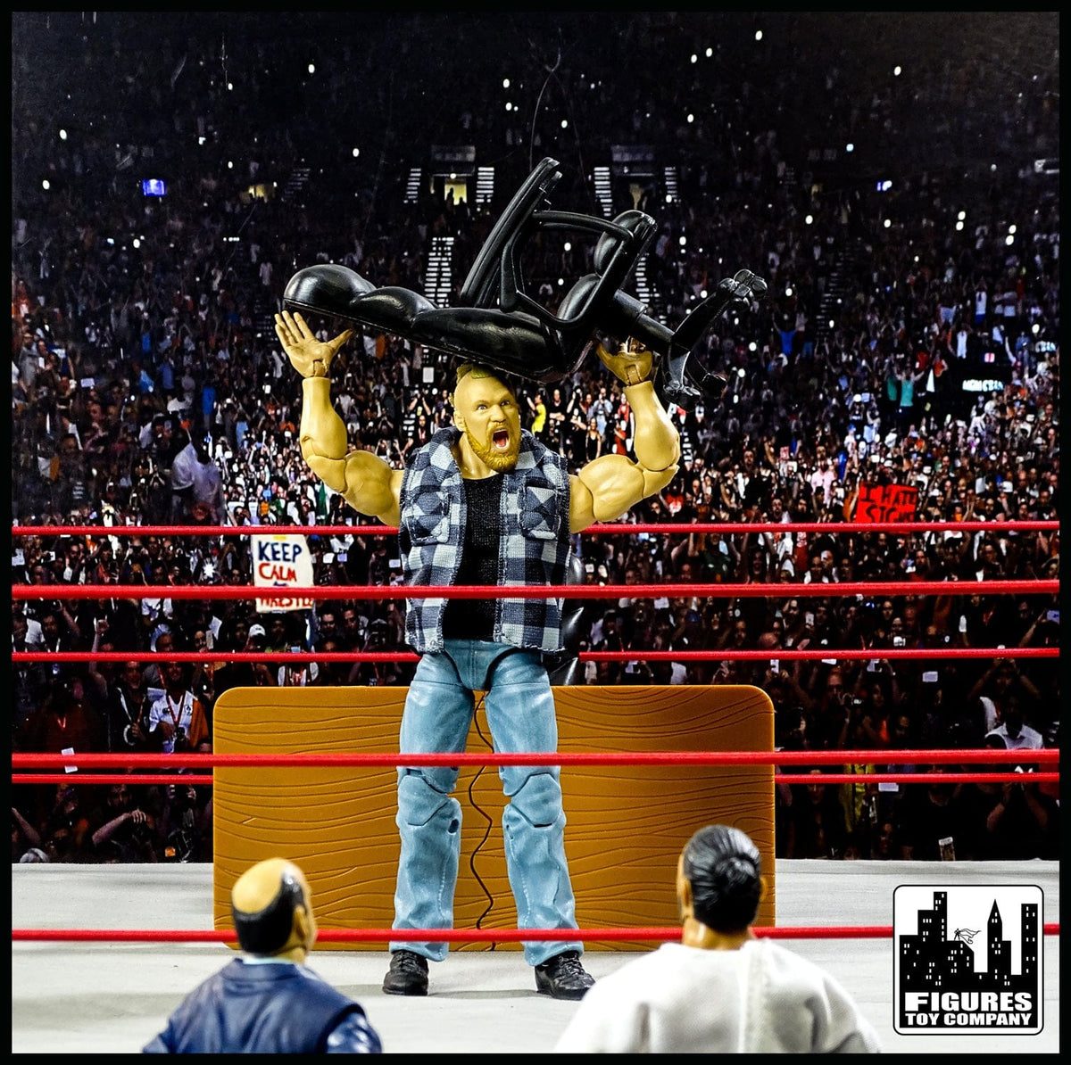 Plastic Toy Breakable Office Chair for WWE Wrestling Action Figures