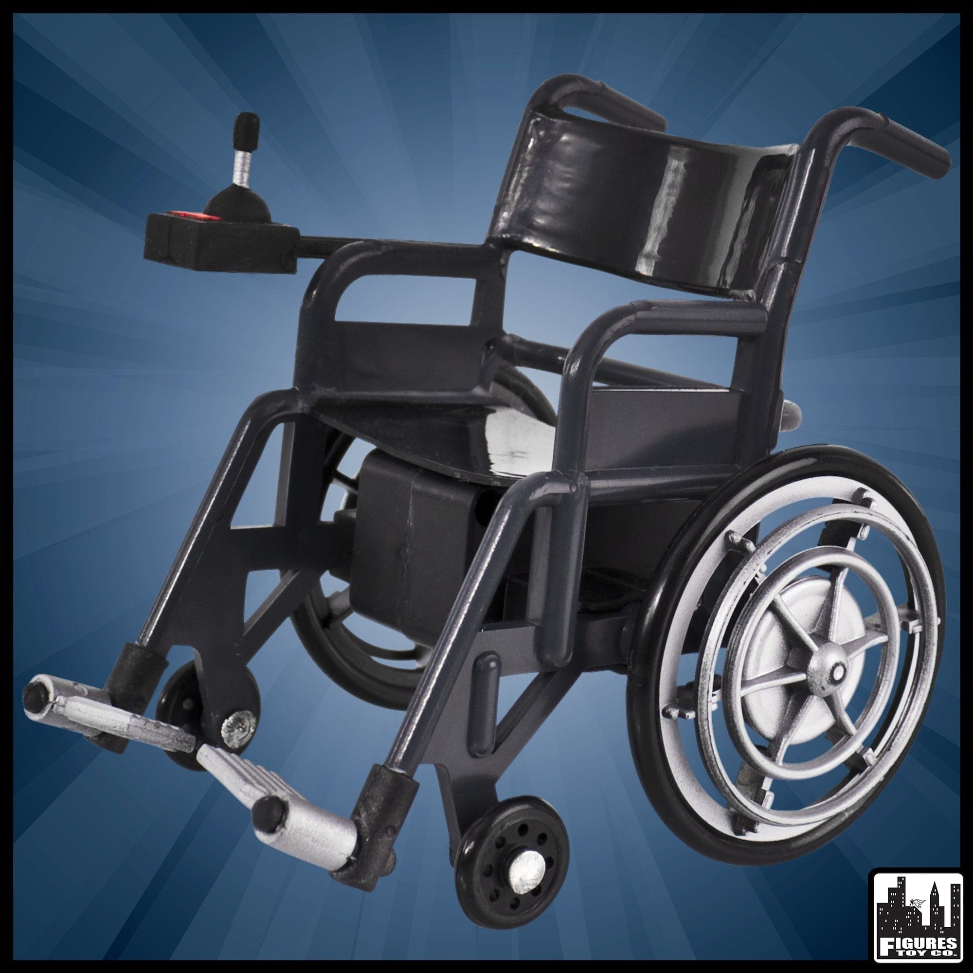 Plastic Toy Wheelchair for WWE Wrestling Action Figures