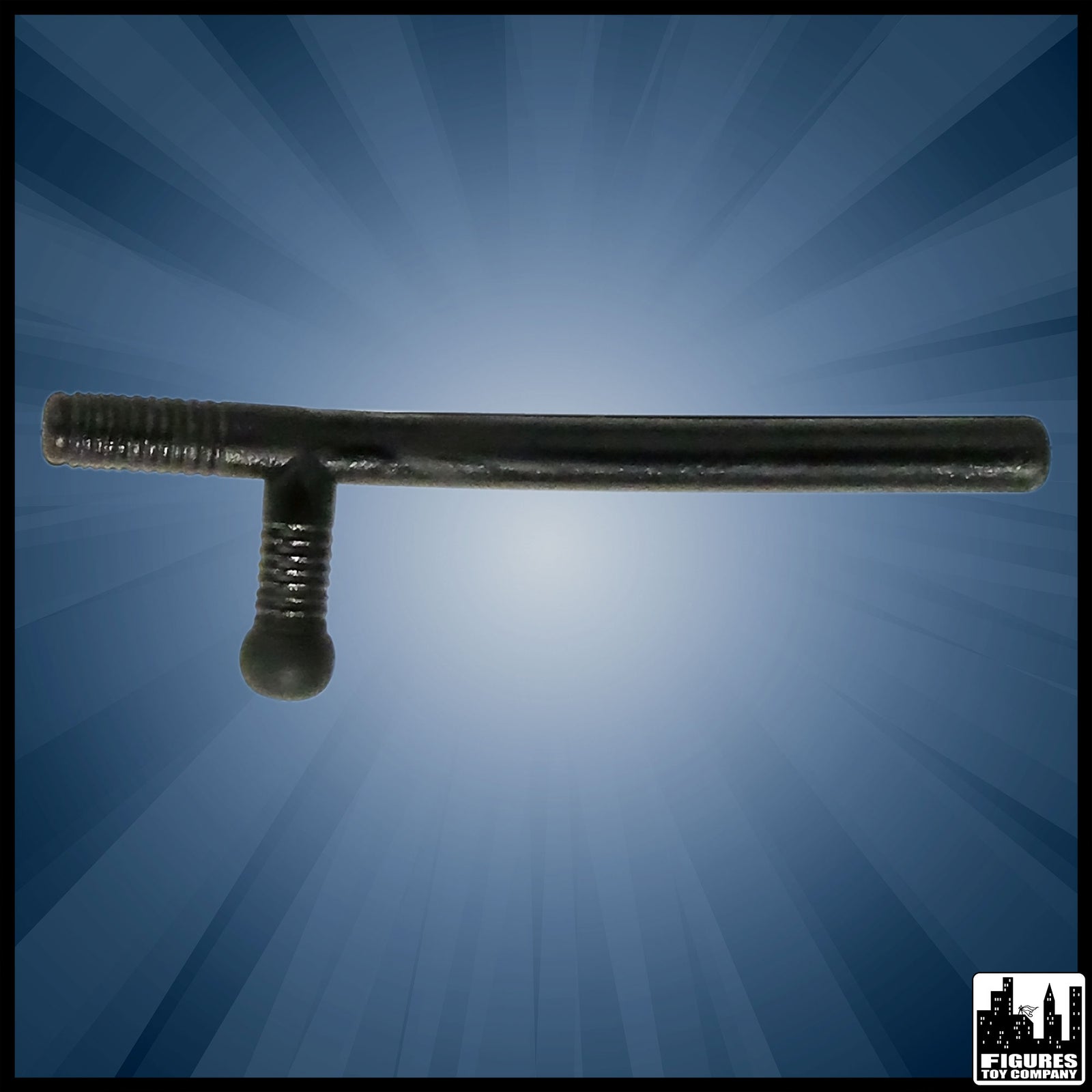 Police Baton for wrestling figures — product view.
