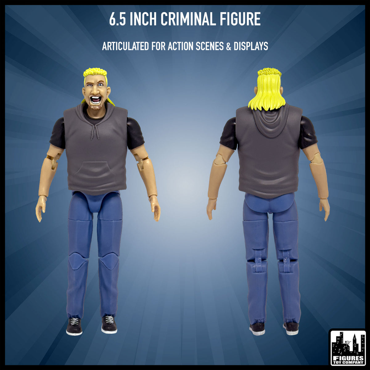 Police Criminal Jail Cell 06 Criminal Figure