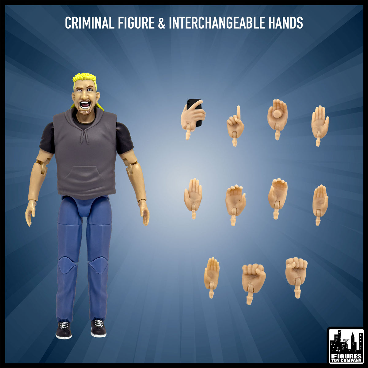 Police Criminal Jail Cell 08 Criminal Hands