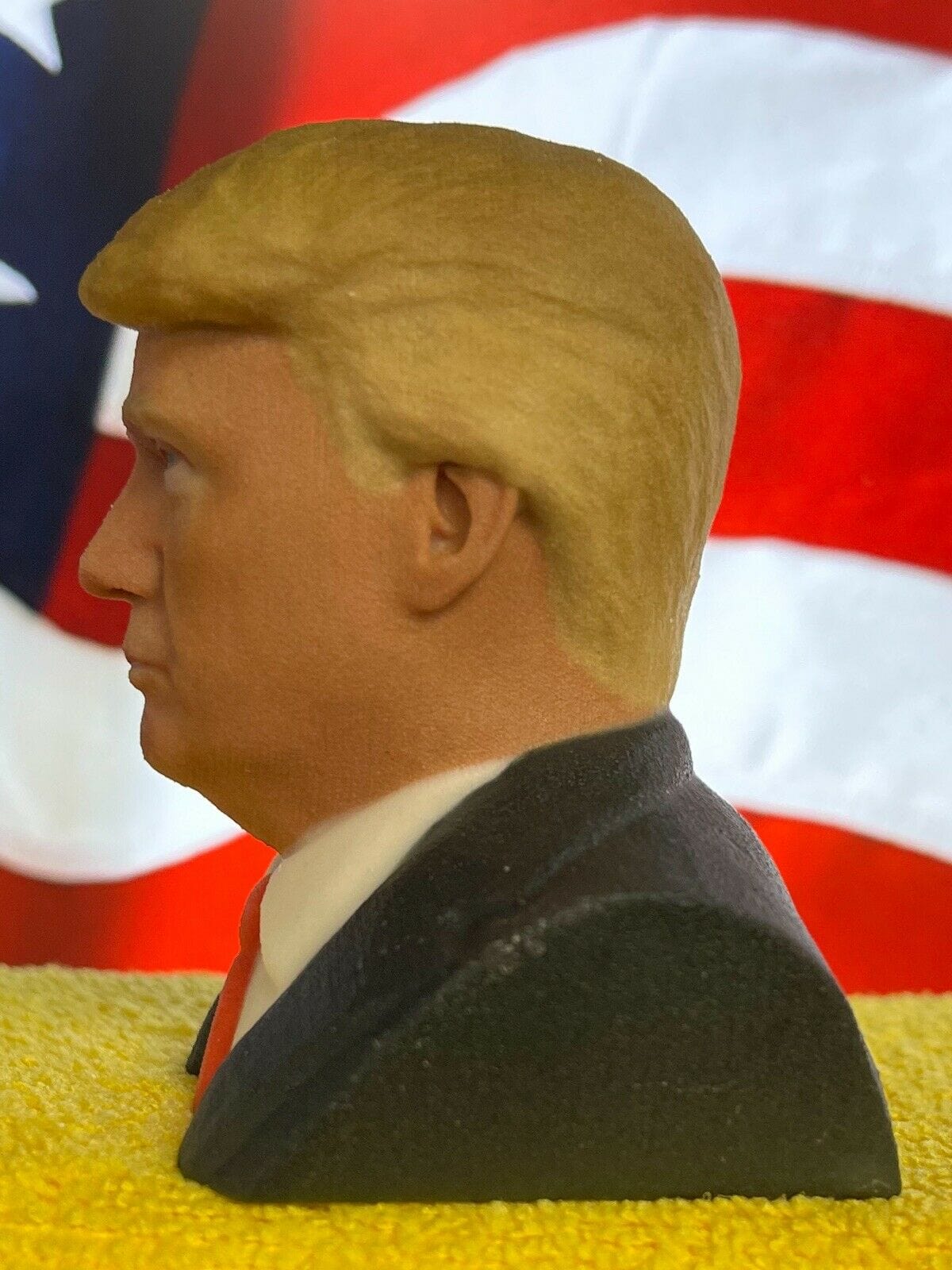 President Donald Trump Bust Statue