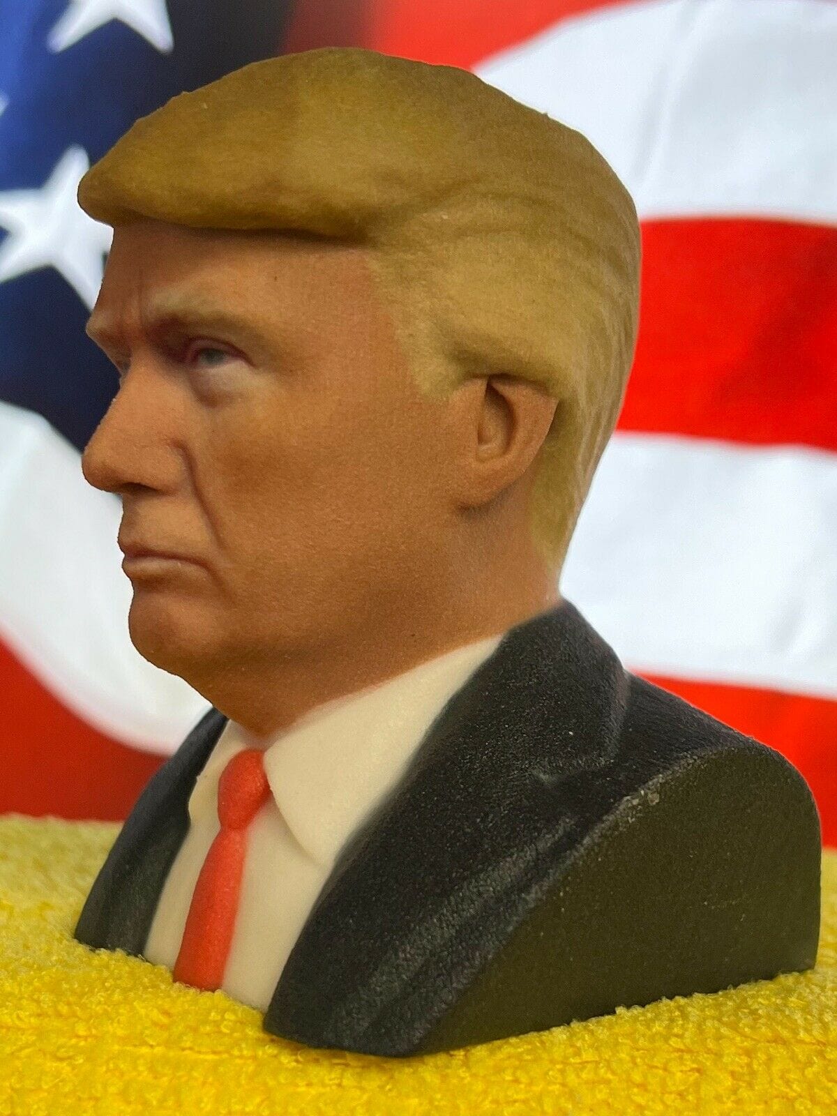 President Donald Trump Bust Statue