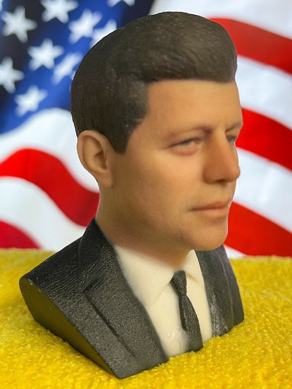 President John F. Kennedy Bust Statue Collectible