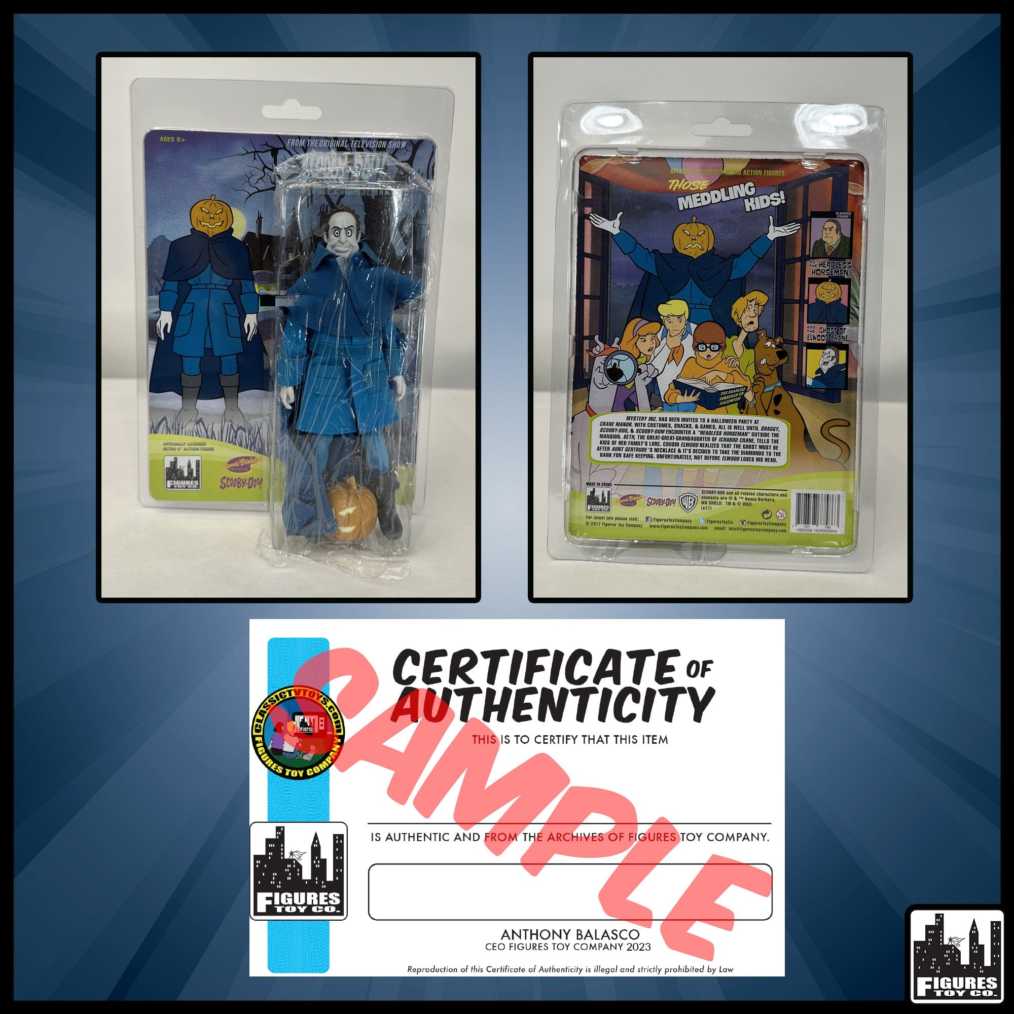 PROTOTYPE Scooby Doo The Headless Horseman Action Figure