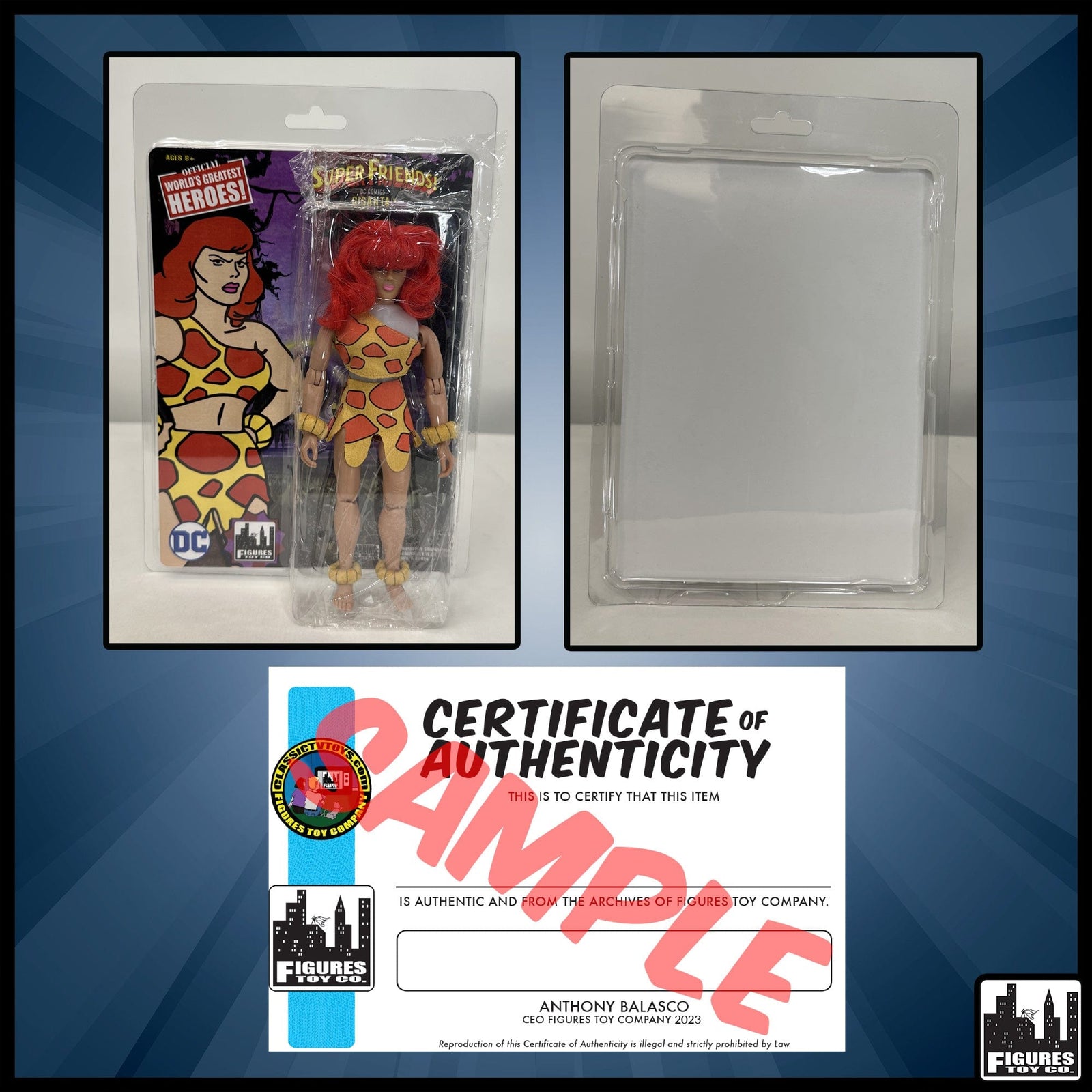 PROTOTYPE Super Friends Giganta Action Figure