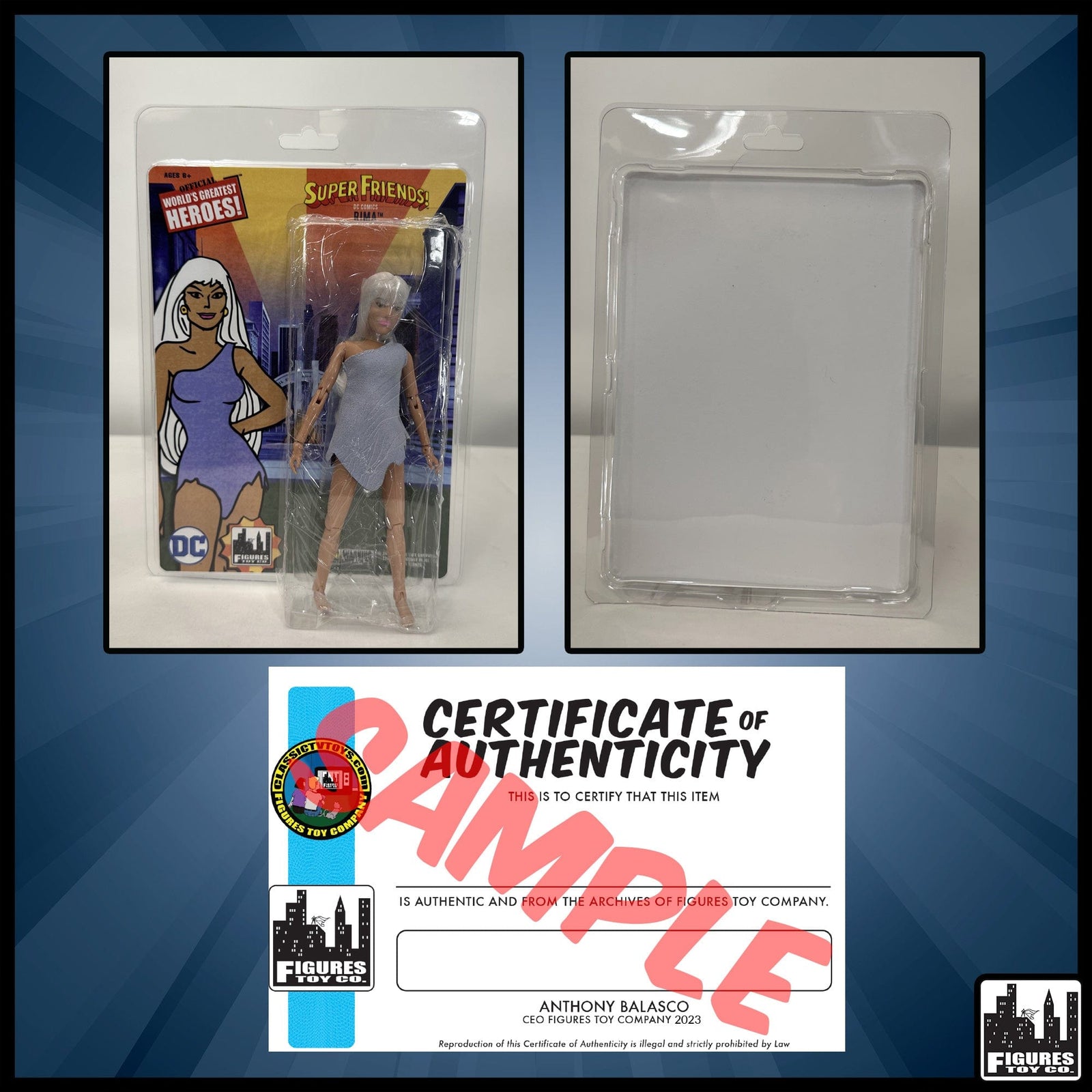 PROTOTYPE Super Friends Rima Action Figure