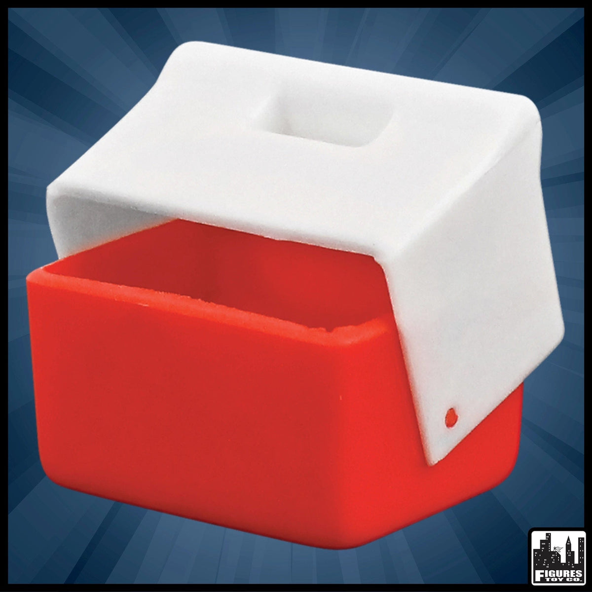 Red Cooler for WWE Wrestling Action Figures