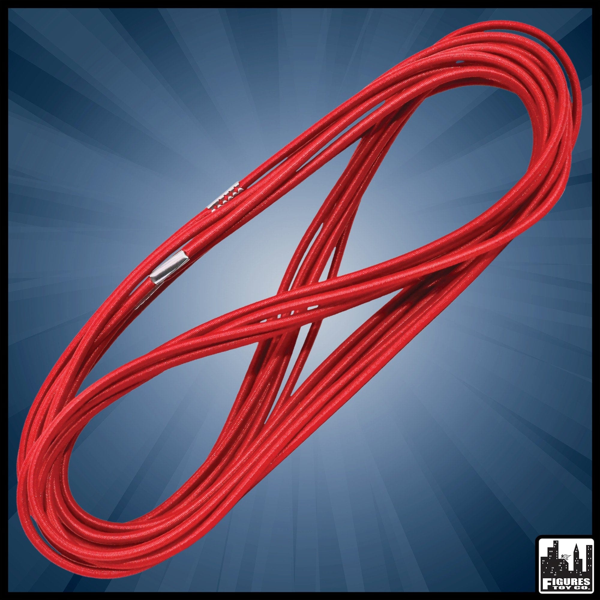 Red Ring Ropes for LARGE Wrestling Action Figure Rings by Figures Toy Company