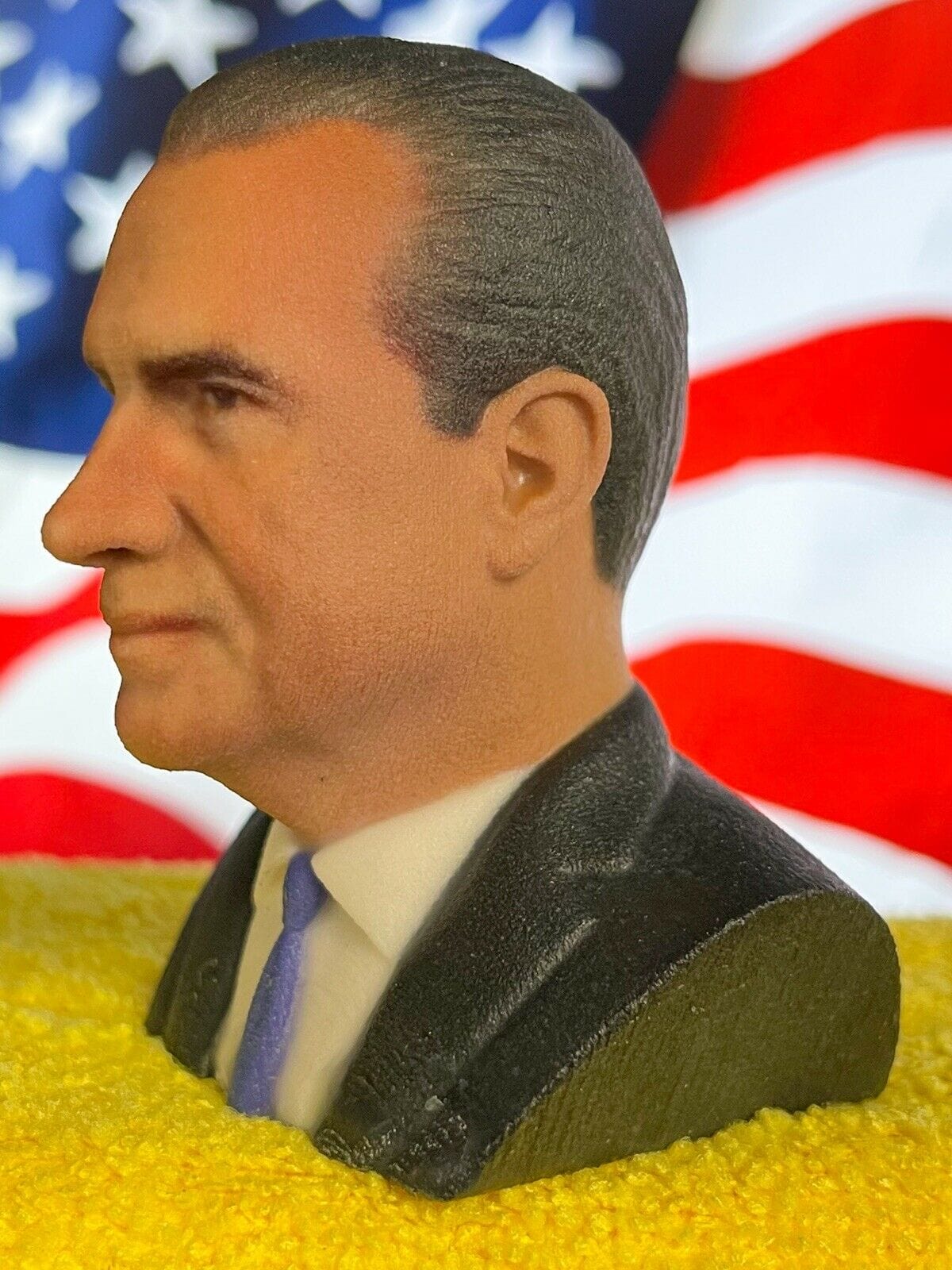 Richard Nixon Bust Statue Presidential Collectible