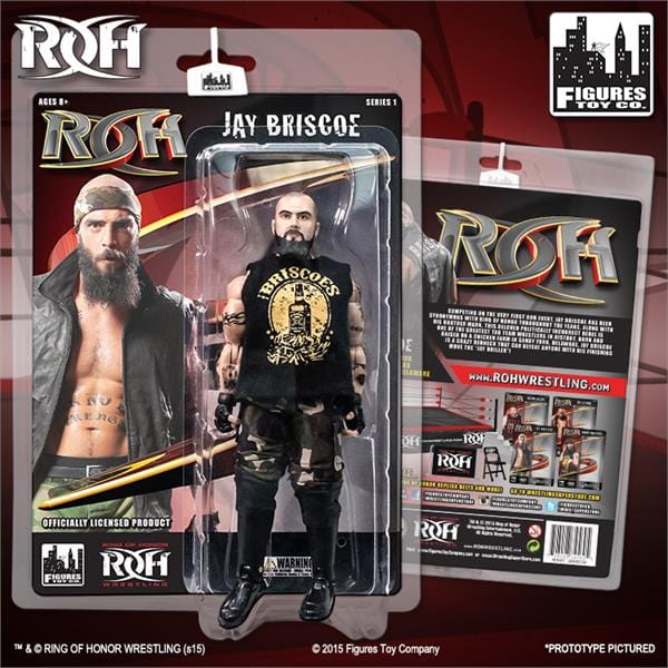 Ring of Honor Wrestling Action Figures Series 1: Jay Briscoe