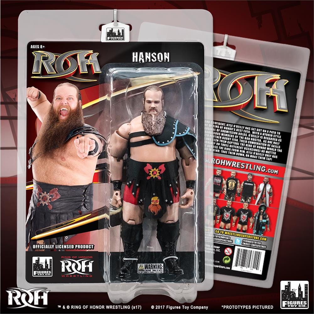 Ring of Honor Wrestling Action Figures Series: Hanson