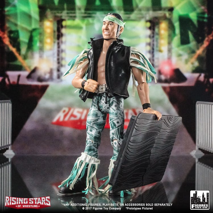 Rising Stars of Wrestling Action Figure Series 1: Set of all 4