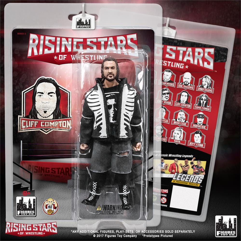 Rising Stars of Wrestling Action Figure Series 2: Cliff Compton