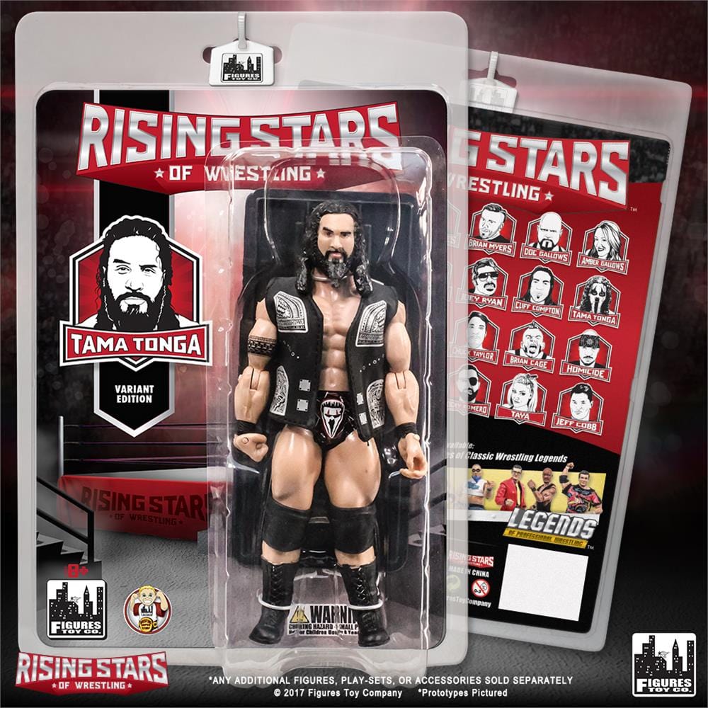 Rising Stars of Wrestling Action Figure Series 2: Tama Tonga [No Paint Variant]