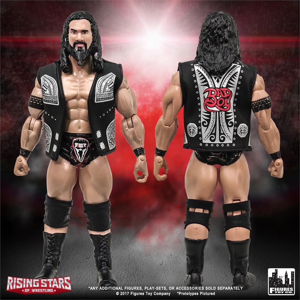 Rising Stars of Wrestling Action Figure Series 2: Tama Tonga [No Paint Variant]