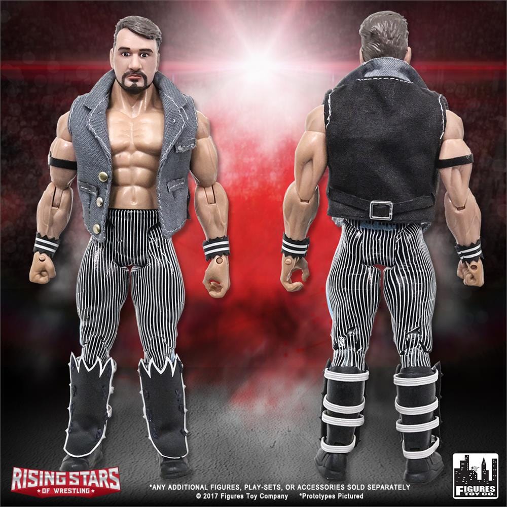 Rising Stars of Wrestling Action Figure Series: Accessory Set &amp; FREE Loose Figure