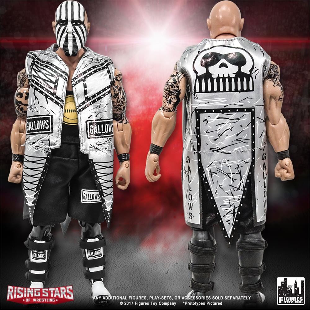 Rising Stars of Wrestling Action Figure Series: Accessory Set &amp; FREE Loose Figure