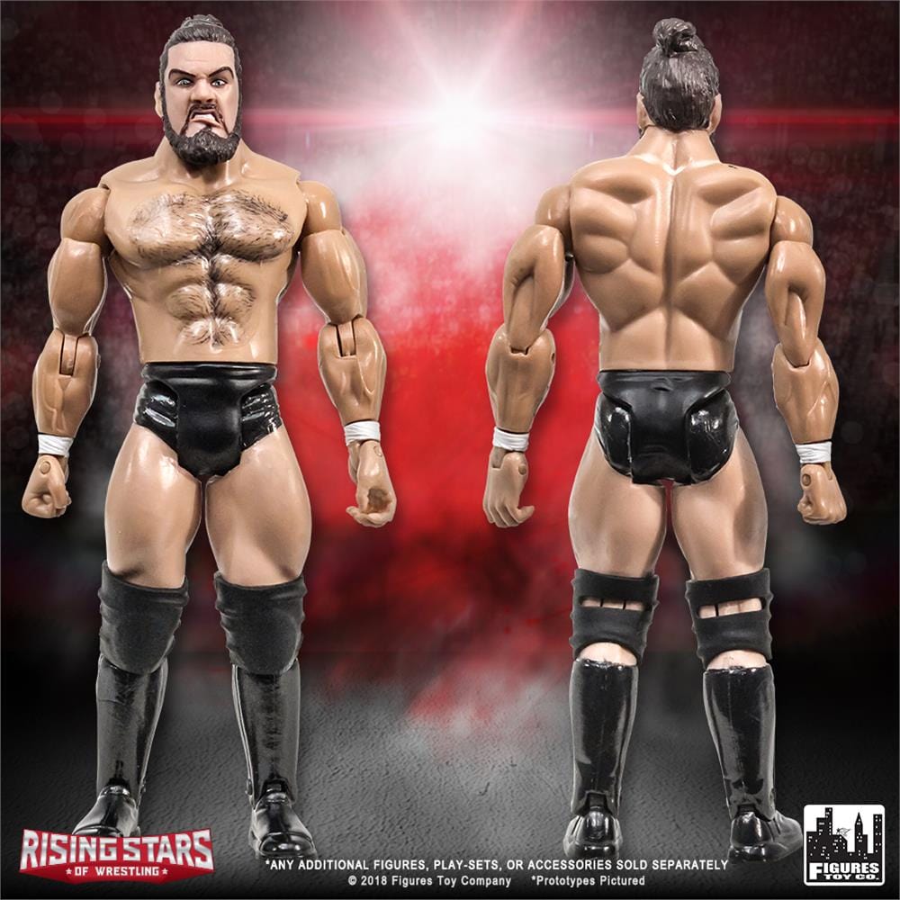 Rising Stars of Wrestling Action Figure Series: Accessory Set &amp; FREE Loose Figure