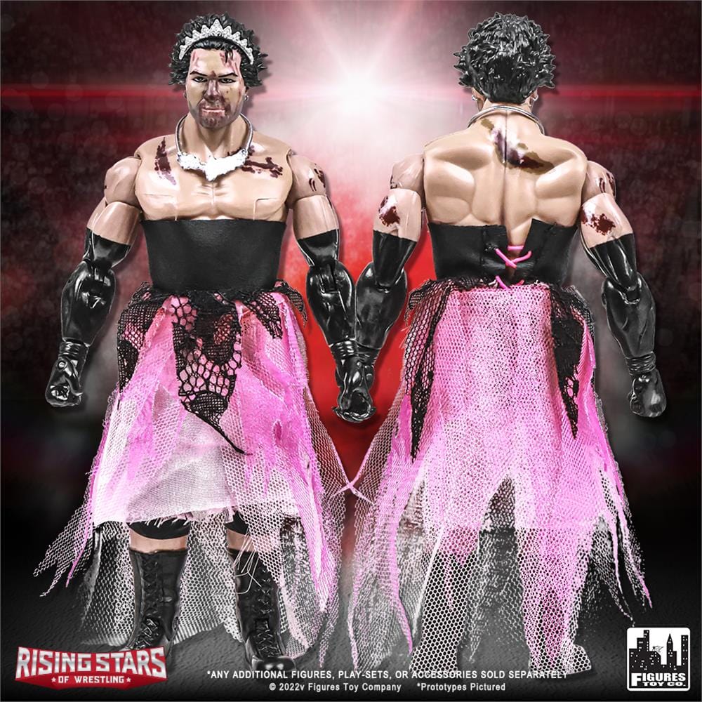 Rising Stars of Wrestling Action Figure Series: Accessory Set &amp; FREE Loose Figure