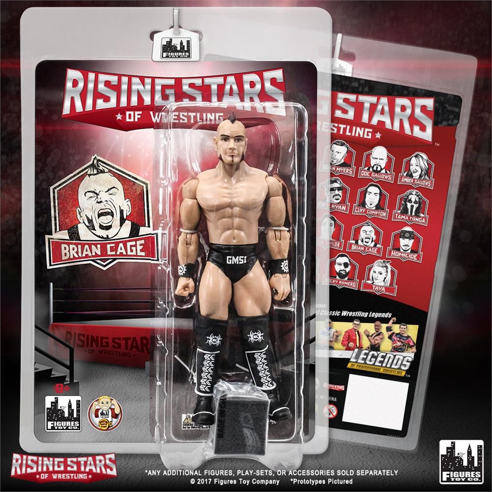 Rising Stars of Wrestling Action Figure Series: Brian Cage