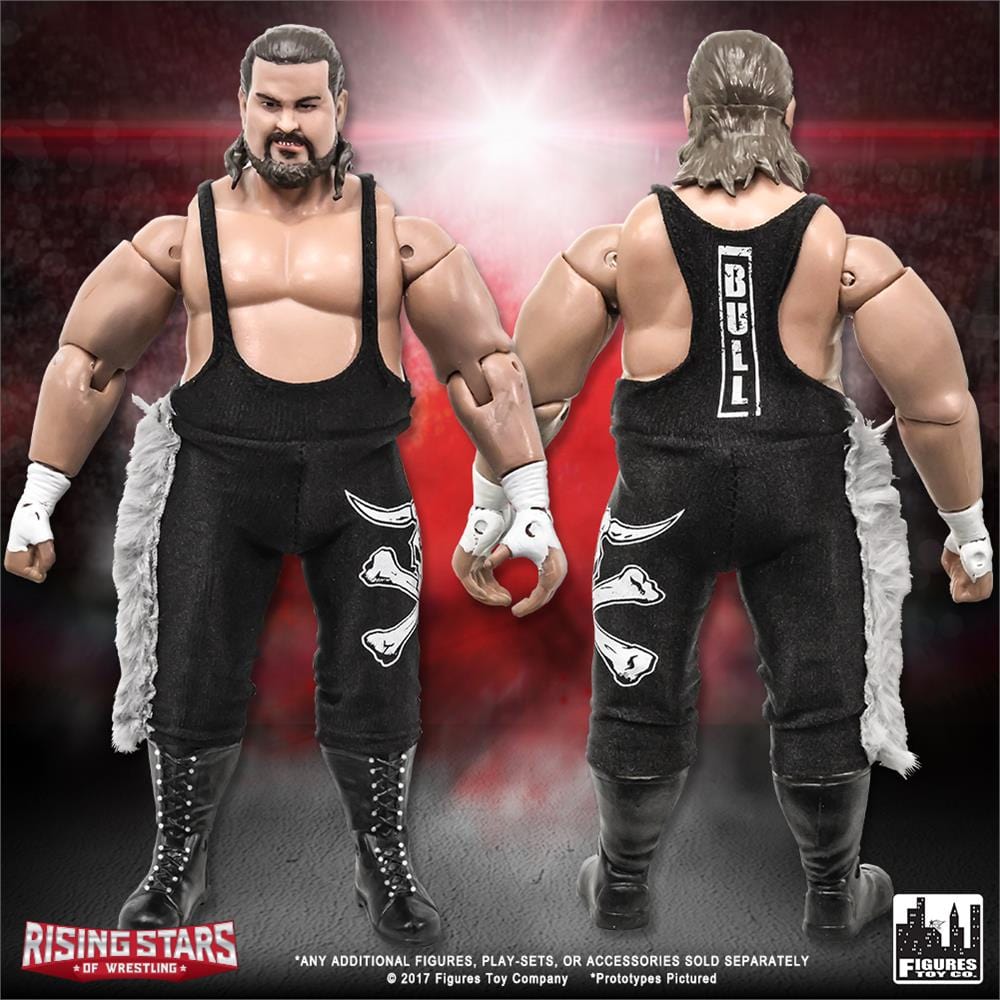 Rising Stars of Wrestling Action Figure Series: Bull James