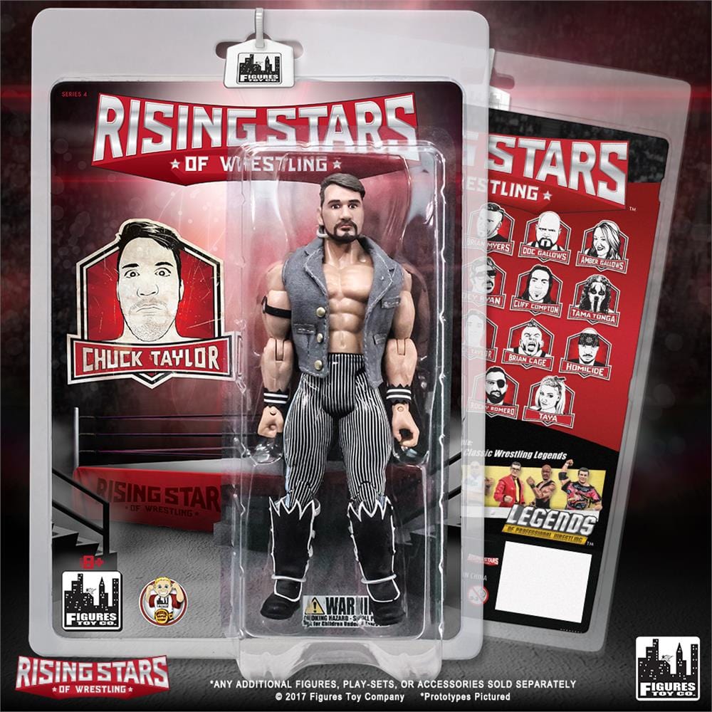 Rising Stars of Wrestling Action Figure Series: Chuck Taylor