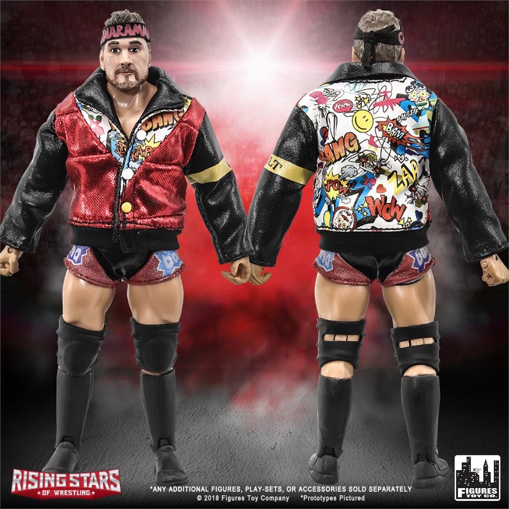 Rising Stars of Wrestling Action Figure Series: Colt Cabana [Variant With Microphone]