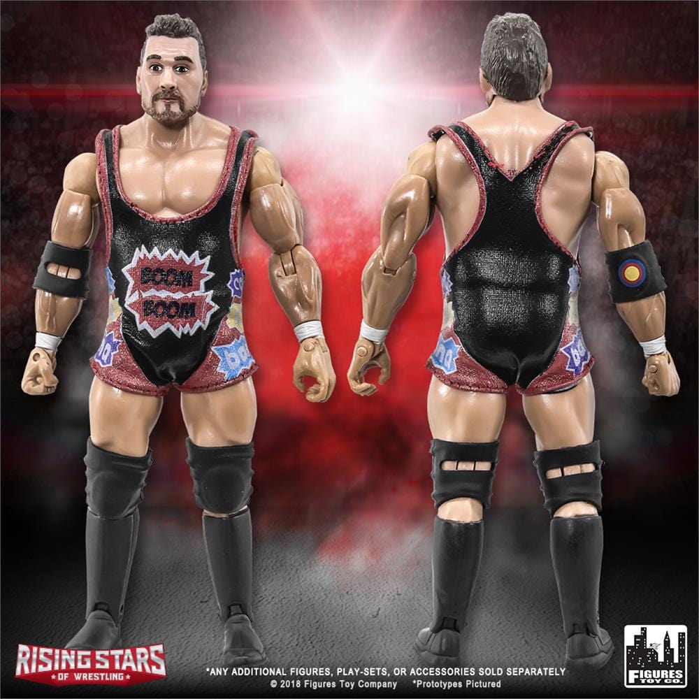 Rising Stars of Wrestling Action Figure Series: Colt Cabana [Variant With Microphone]