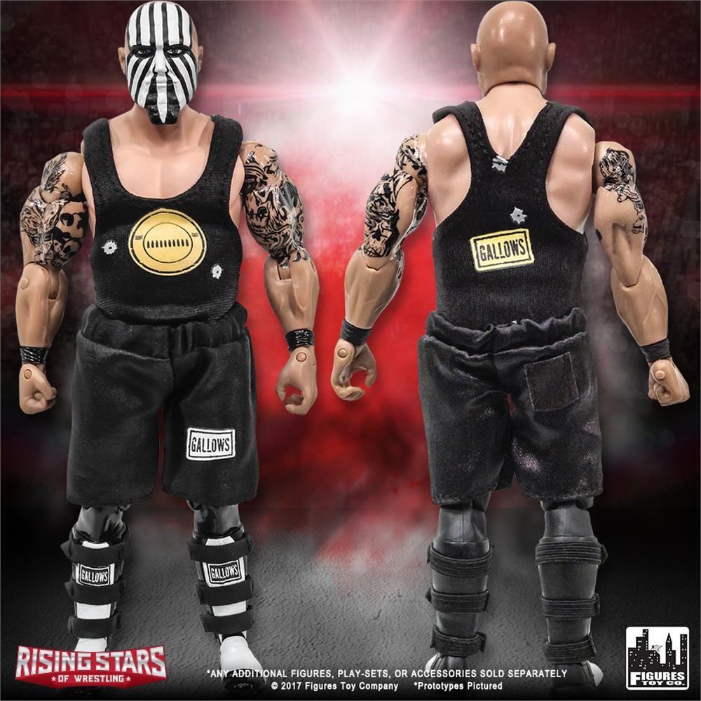 Rising Stars of Wrestling Action Figure Series: Doc Gallows [Face Paint Variant]