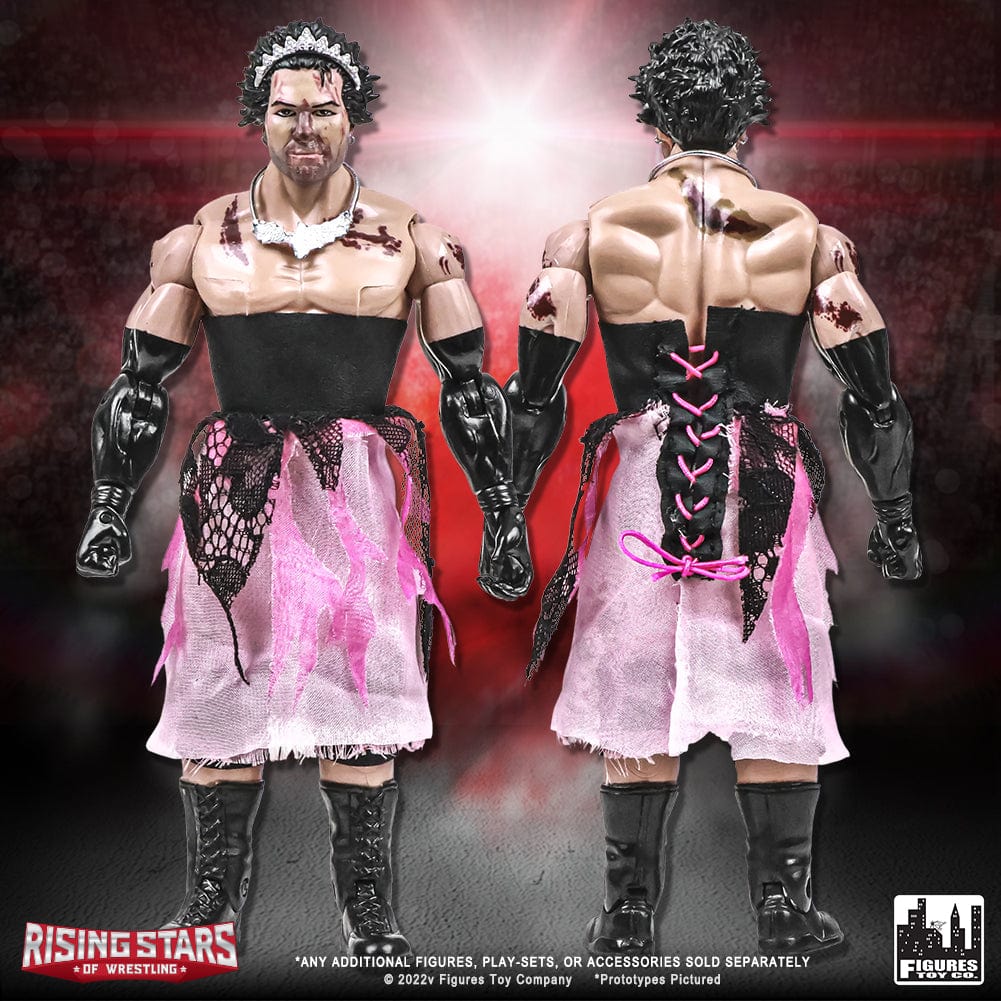 Rising Stars of Wrestling Action Figure Series: Jimmy Jacobs [Zombie Princess Variant]