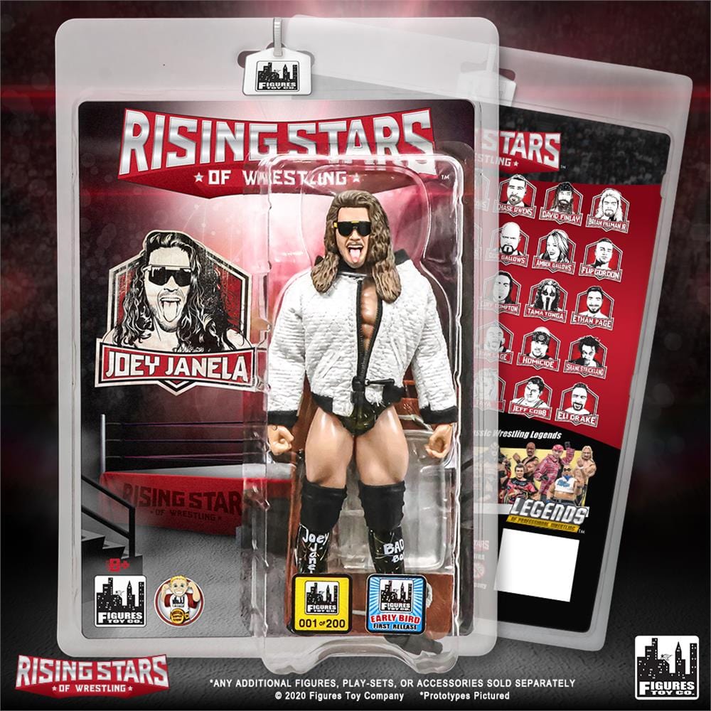 Rising Stars of Wrestling Action Figure Series: Joey Janela [Early Bird Variant]