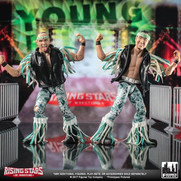 Rising Stars of Wrestling Action Figure Series: The Young Bucks Nick Jackson