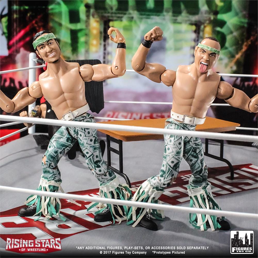 Rising Stars of Wrestling Action Figure Series: The Young Bucks Nick Jackson