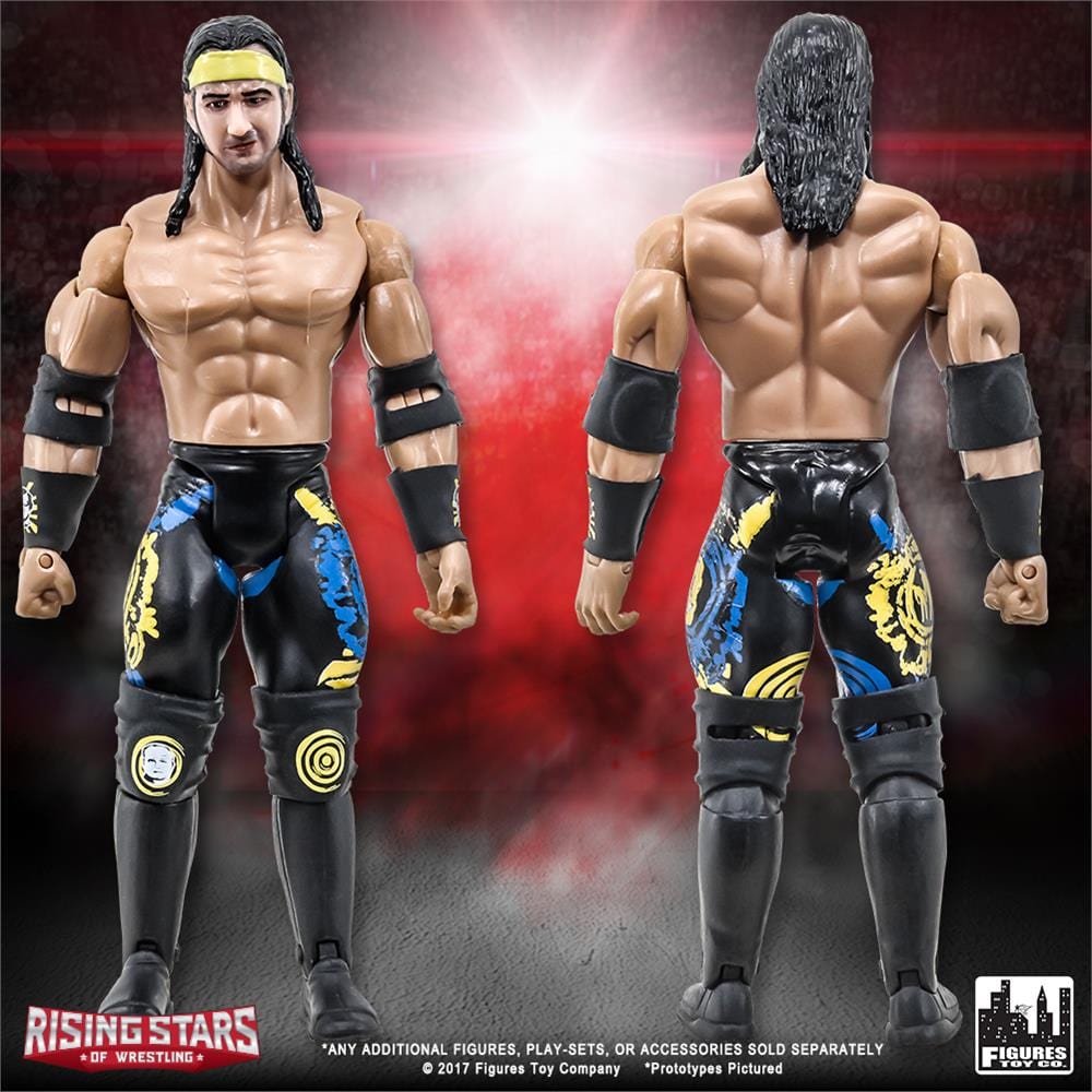 thumbnail image 2 of Figures Toy Company Rising Stars Of Wrestling – Colt Cabana 6" Action Figure, 2017, Licensed Reproduction, 1:10 Scale 2 of 6