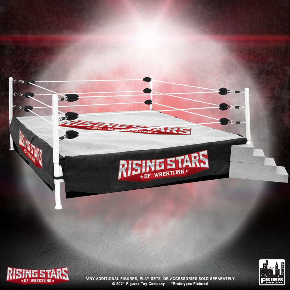 Rising Stars of Wrestling Ring for Wrestling Action Figures