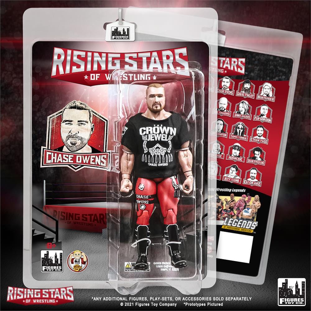 Rising Stars of Wrestling Series Action Figures: Chase Owens