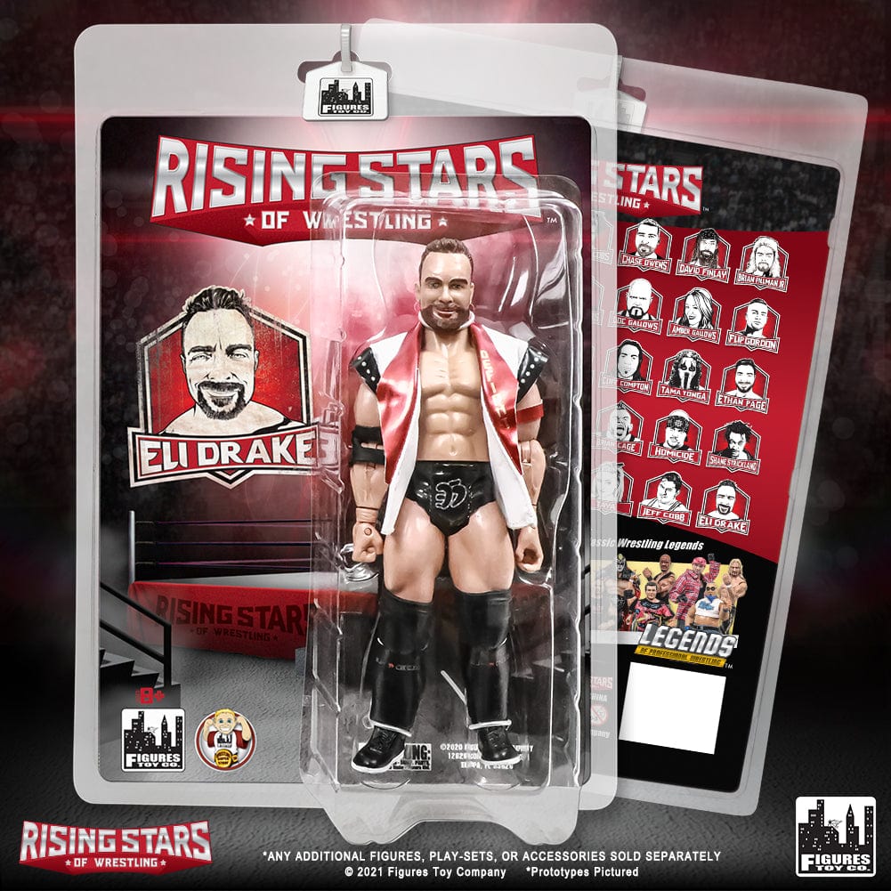 Rising Stars of Wrestling Series Action Figures: Eli Drake