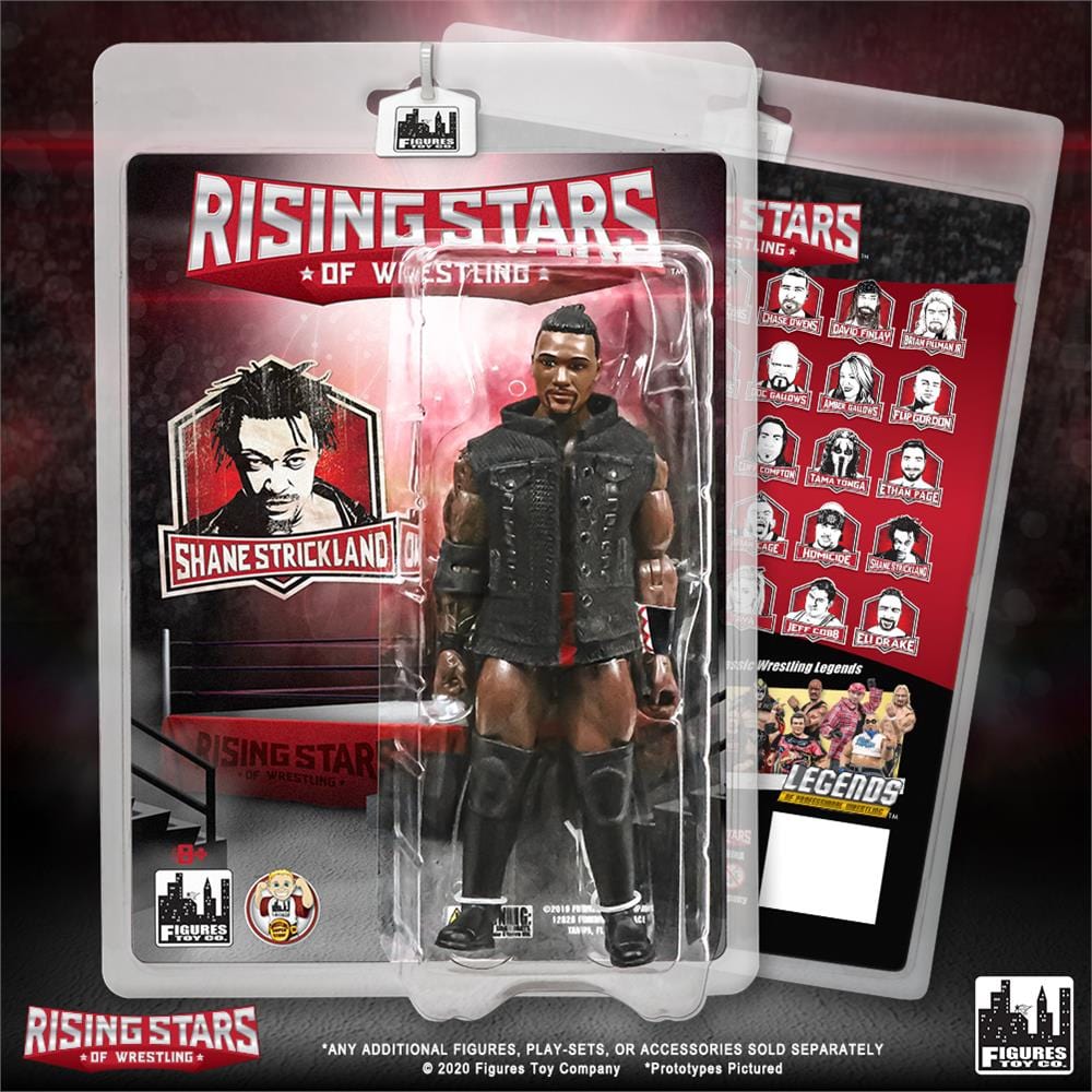 Rising Stars of Wrestling Series Action Figures: Shane Strickland