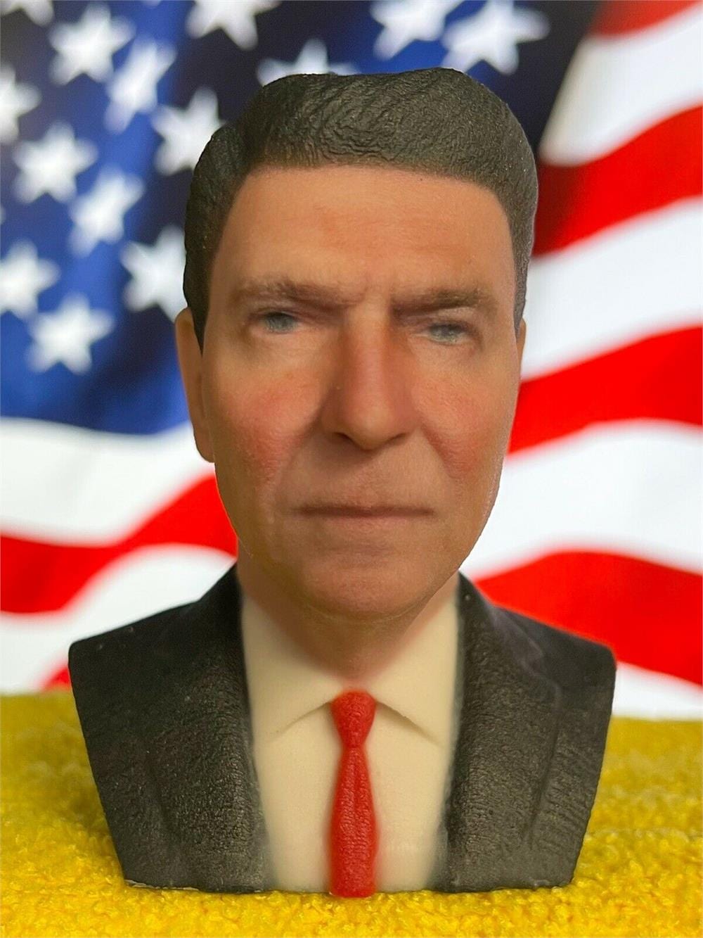 Ronald Reagan Bust Statue Presidential Collectible