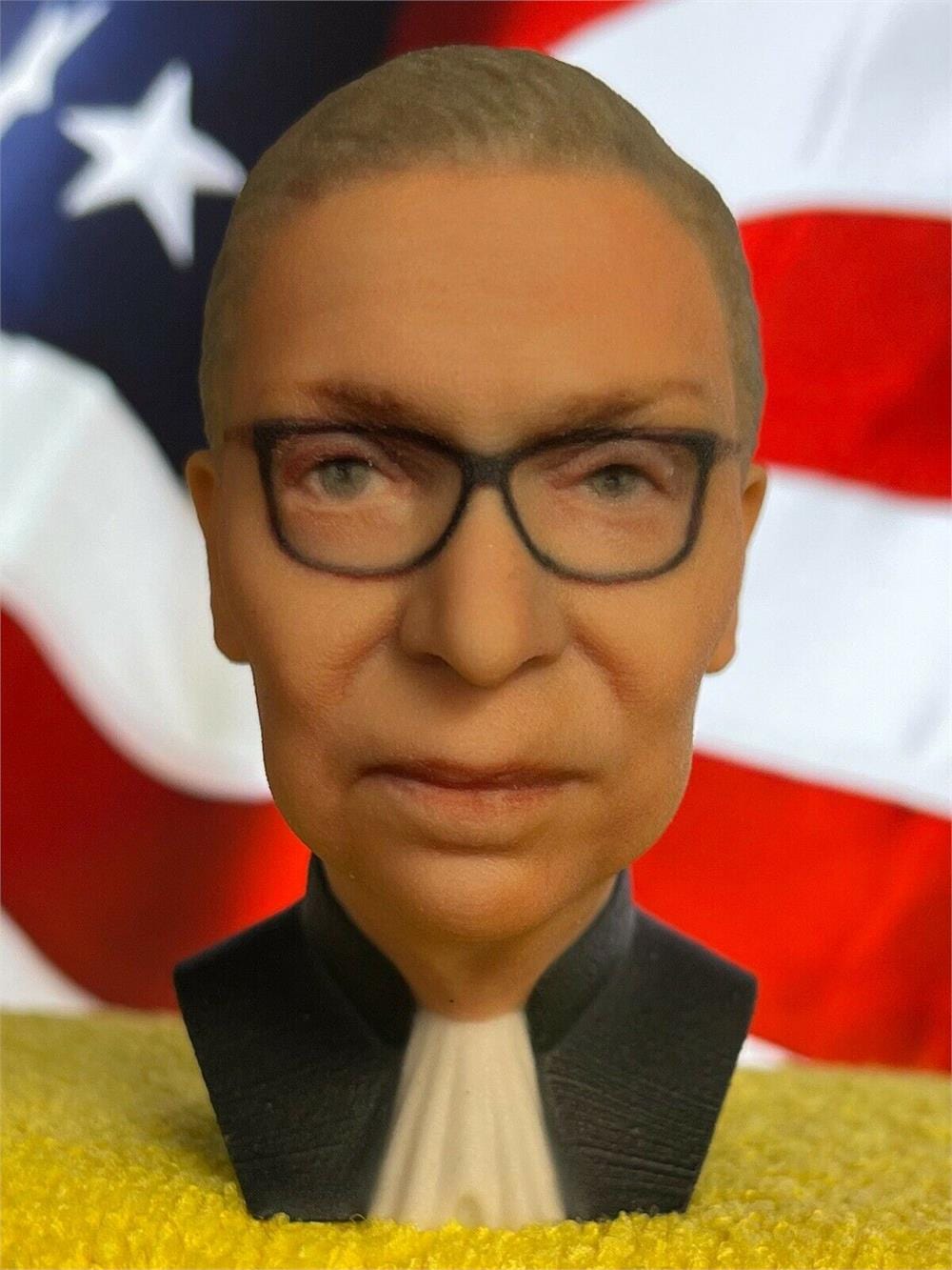 Ruth Bader Ginsburg RBG Bust Statue Collectible