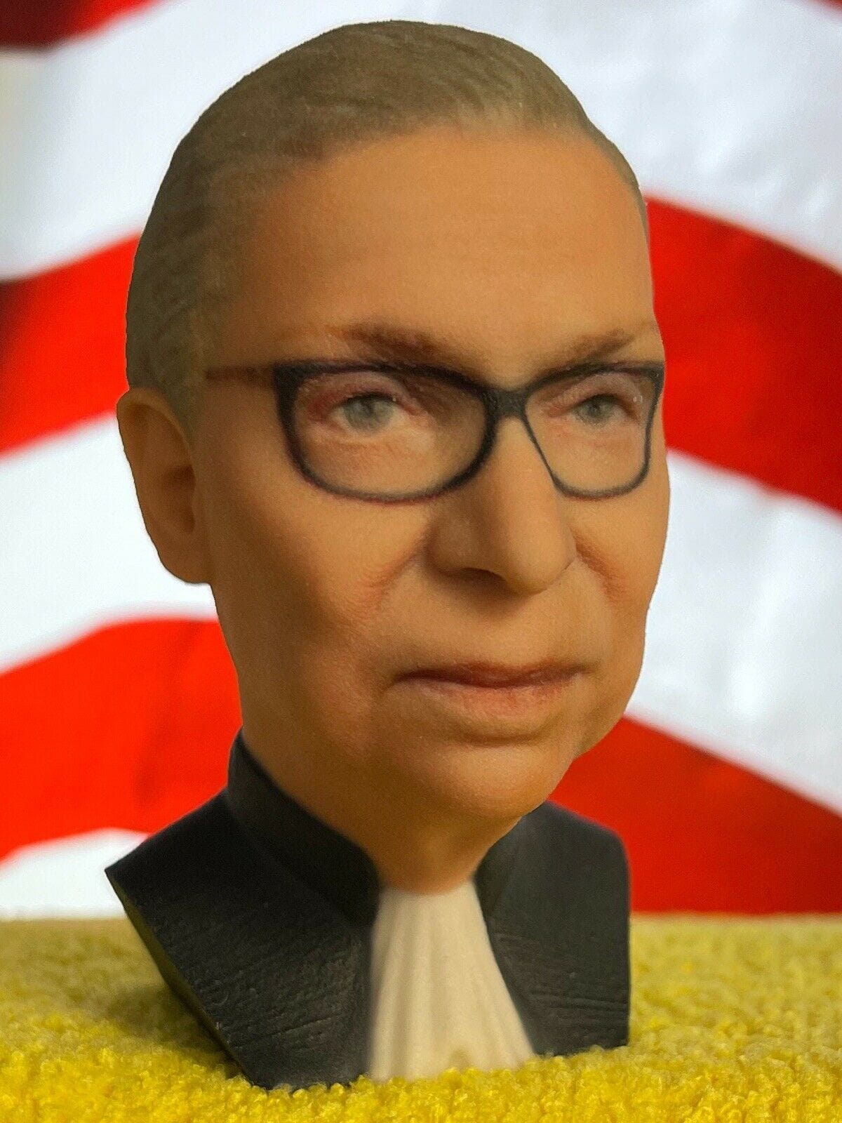 Ruth Bader Ginsburg RBG Bust Statue Collectible