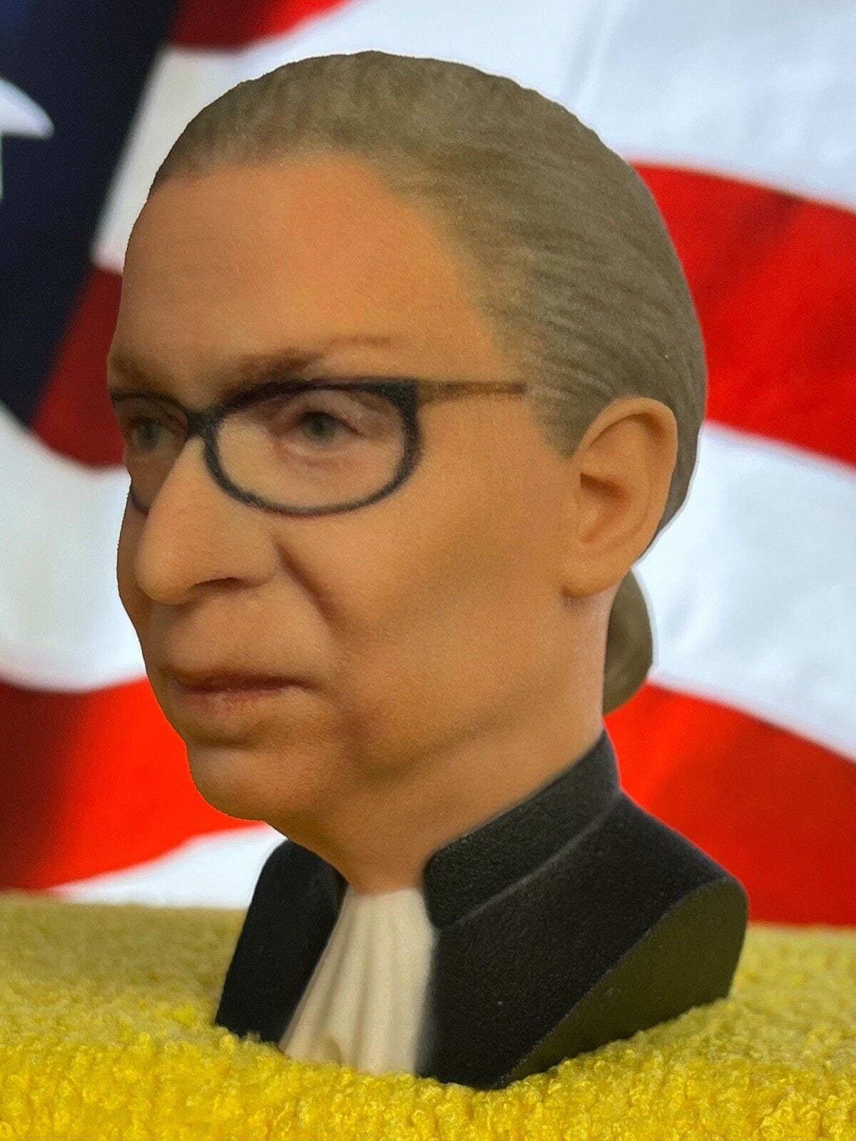 Ruth Bader Ginsburg RBG Bust Statue Collectible